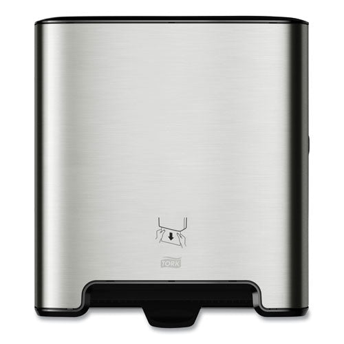 Image of Tork® Image Design Matic Hand Towel Roll Dispenser, 13.58 X 8.07 X 15.75, Stainless Steel