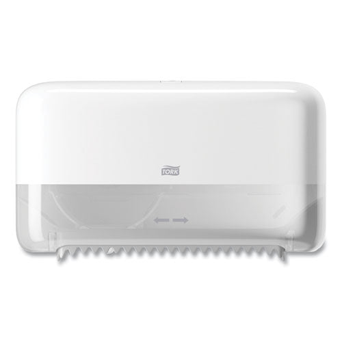Image of Tork® Elevation Coreless High Capacity Bath Tissue Dispenser, 14.17 x 5.08 x 8.23, White