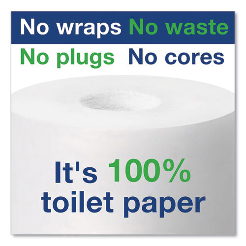 Image of Tork® Elevation Coreless High Capacity Bath Tissue Dispenser, 14.17 x 5.08 x 8.23, Black