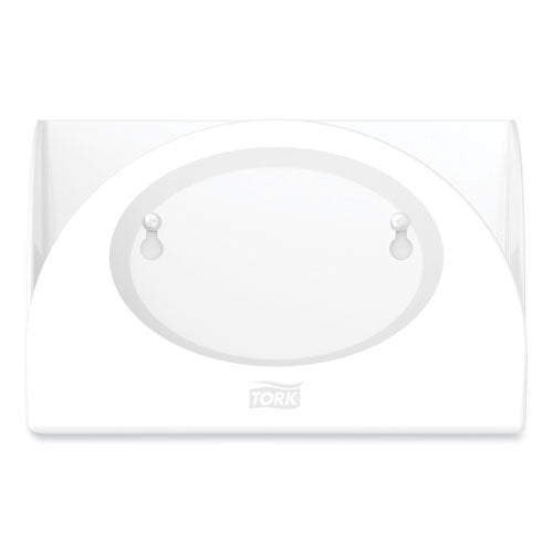 Image of Tork® Small Bracket Wiper Dispenser, 8.42 X 4.22 X 5.74, White