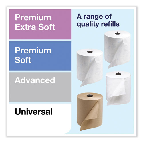 Image of Tork® Elevation Matic Hand Towel Roll Dispenser, 13.2 X 8.1 X 14.65, Black