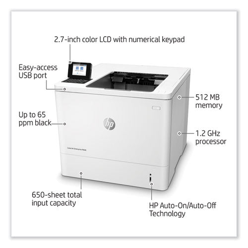 Image of HP Laserjet Enterprise M608n Laser Printer
