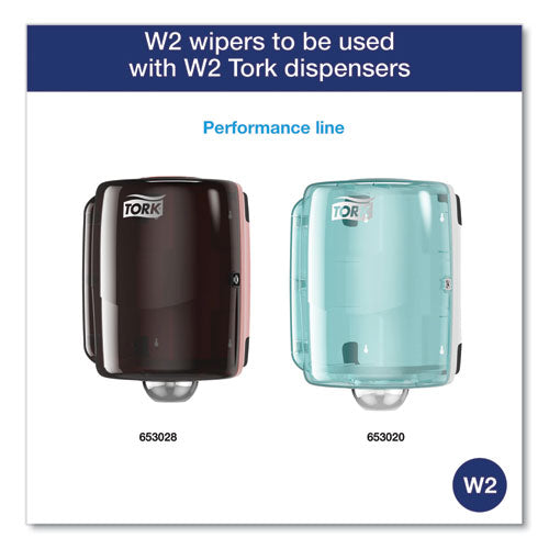 Image of Tork® Paper Wiper Plus, 9.8 X 15.2, White, 300/roll, 2 Rolls/carton