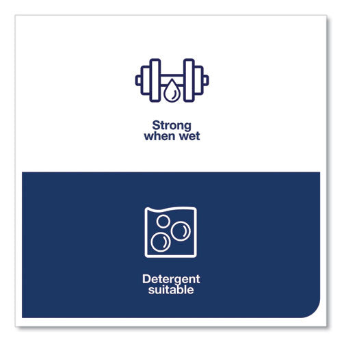 Image of Tork® Foodservice Cloth, 13 x 24, Blue, 150/Carton