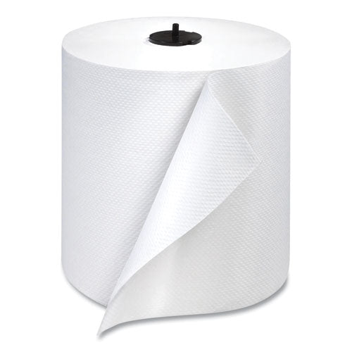Image of Tork® Advanced Matic Hand Towel Roll, 1-Ply, 7.7" x 900 ft, White, 6 Rolls/Carton
