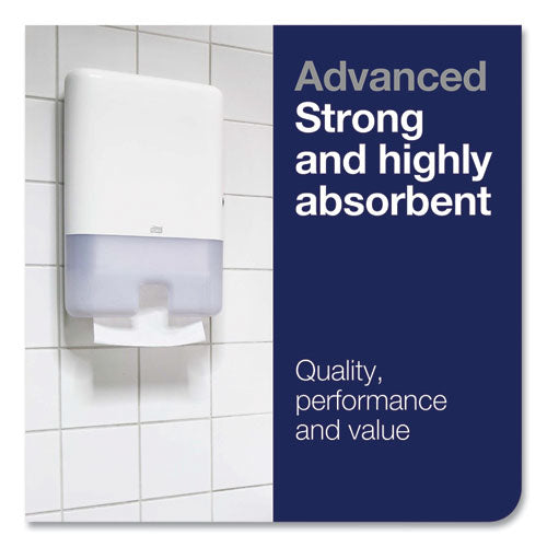 Image of Tork® Premium Multifold Towel, 1-Ply, 9 x 9.5, White, 250/Pack, 12 Packs/Carton