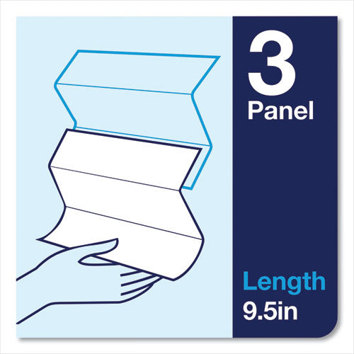 Image of Tork® Premium Multifold Towel, 1-Ply, 9 x 9.5, White, 250/Pack, 12 Packs/Carton