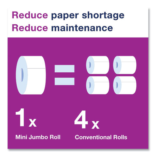 Image of Tork® Advanced Jumbo Bath Tissue, Septic Safe, 2-Ply, White, 3.48" X 751 Ft, 12 Rolls/carton
