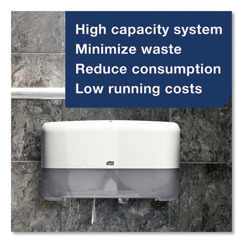 Image of Tork® Advanced Mini-Jumbo Roll Bath Tissue, Septic Safe, 2-Ply, White, 3.48" X 751 Ft, 12 Rolls/carton