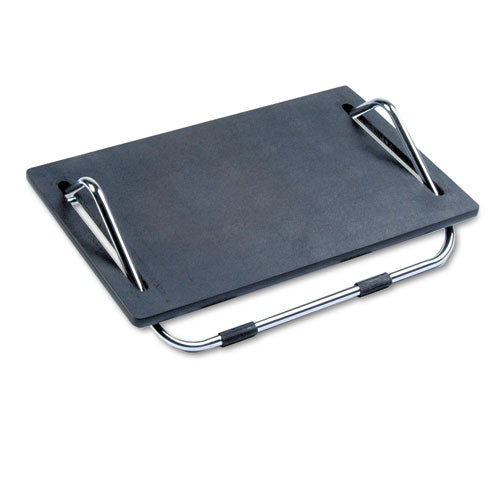 Image of Safco® Ergo-Comfort Adjustable Footrest, 18.5w X 11.5d X 5h, Black