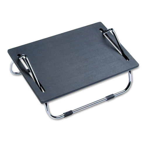 Image of Safco® Ergo-Comfort Adjustable Footrest, 18.5w X 11.5d X 8h, Black