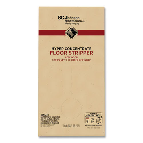 Image of SC Johnson Professional® Hyper Concentrate Floor Stripper, Low Odor, 2 gal Bag-in-Box