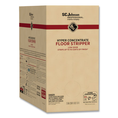 Image of SC Johnson Professional® Hyper Concentrate Floor Stripper, Low Odor, 2 gal Bag-in-Box