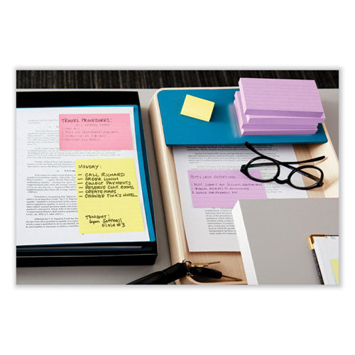 Image of Post-it® Notes Original Pads in Canary Yellow, Value Pack, 1.38" x 1.88", 100 Sheets/Pad, 24 Pads/Pack