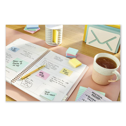 Image of Post-it® Notes Original Pads in Canary Yellow, Value Pack, 1.38" x 1.88", 100 Sheets/Pad, 24 Pads/Pack