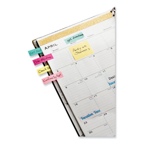 Image of Post-it® Notes Original Pads in Canary Yellow, 1.38" x 1.88", 100 Sheets/Pad, 12 Pads/Pack