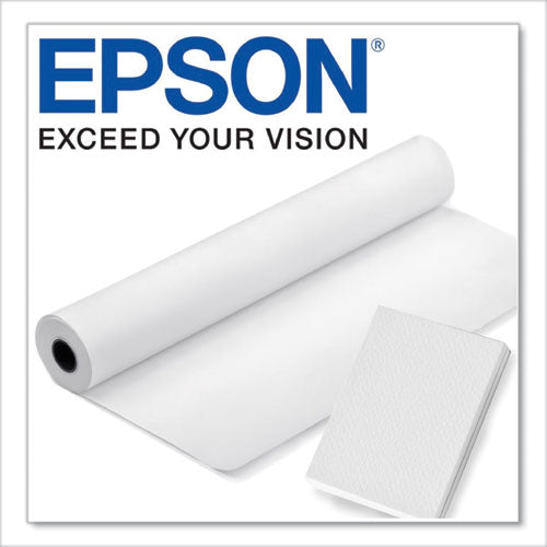 Image of Epson® Dye Sub Transfer Paper, 75 gsm, 24" x 500 ft, Matte White