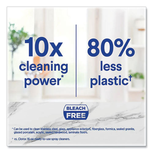 Image of Clorox® Clorox Multipurpose Degreaser Cleaner Refillable Starter Kit, Crisp Lemon Scent