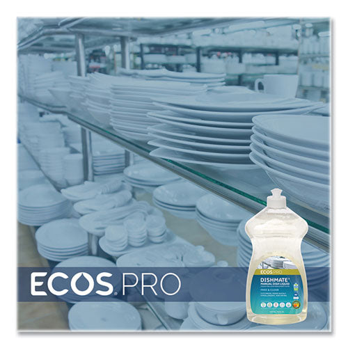 Image of ECOS® PRO Dishmate Manual Dish Liquid, 25 oz Bottle