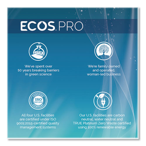 Image of ECOS® PRO Parsley Plus All-Purpose Kitchen and Bathroom Cleaner, Herbal Scent, 1 gal Bottle