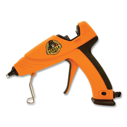 Image of Gorilla® Dual Temp Hot Glue Gun, Orange/Black
