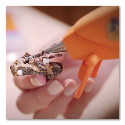 Image of Gorilla® Dual Temp Hot Glue Gun, Orange/Black