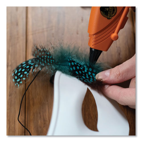 Image of Gorilla® Dual Temp Hot Glue Gun, Orange/Black