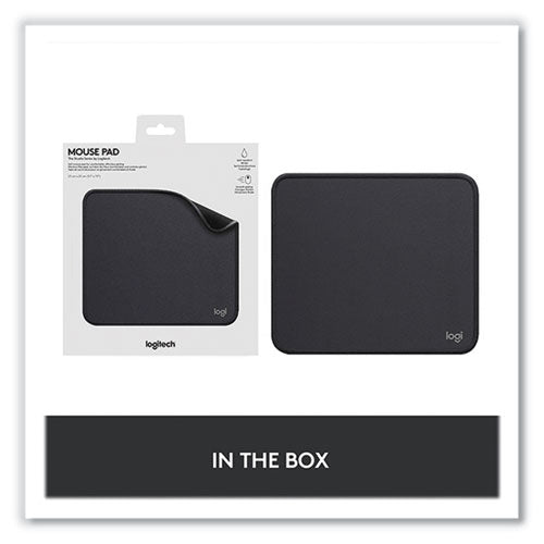 Image of Logitech® Studio Series Non-Skid Mouse Pad, 7.9 x 9.1, Graphite