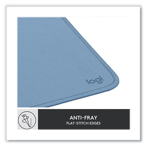 Image of Logitech® Studio Series Non-Skid Mouse Pad, 7.9 x 9.1, Blue Gray