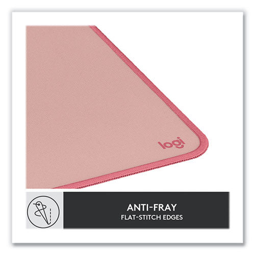 Image of Logitech® Studio Series Polyester Desk Mat, 27.5 x 11.8, Dark Rose