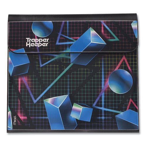 Image of Mead® Trapper Keeper 3-Ring Pocket Binder, 1" Capacity, 11.25 x 12.19, Shapes
