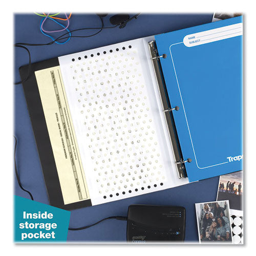 Image of Mead® Trapper Keeper 3-Ring Pocket Binder, 1" Capacity, 11.25 x 12.19, Shapes