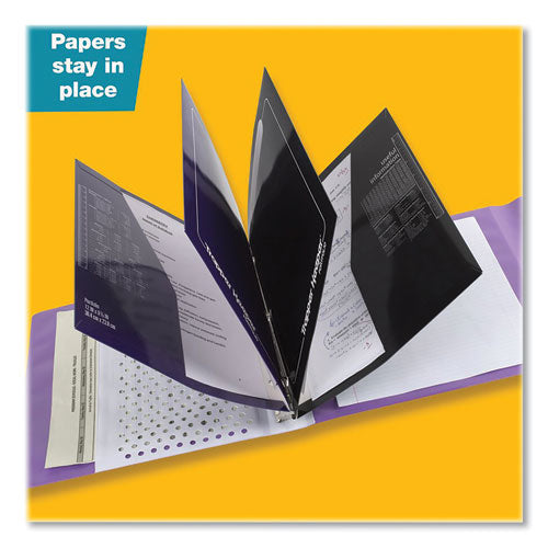 Image of Mead® Trapper Keeper 3-Ring Pocket Binder, 1" Capacity, 11.25 x 12.19, Palm Trees