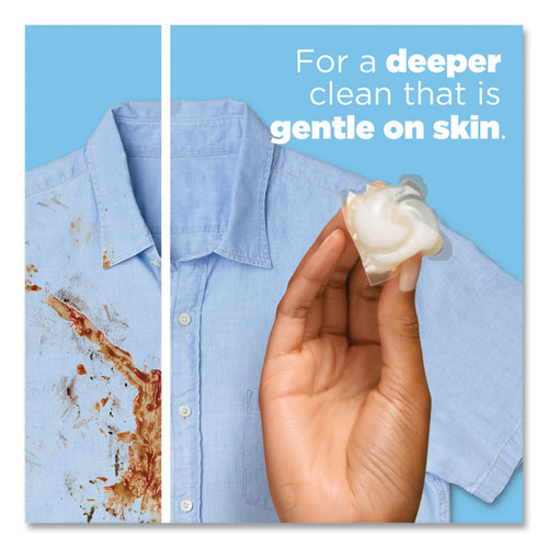 Image of Tide® PODS, Free and Gentle, Unscented, 112 Pods/Pack