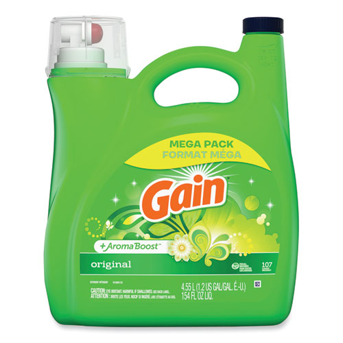 Image of Gain® Liquid Laundry Detergent, Original Scent, 154 oz Bottle