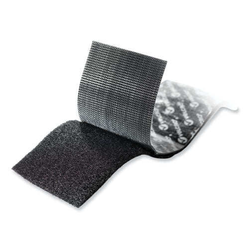 Image of VELCRO® Brand Industrial Strength Heavy-Duty Fasteners, 2" X 25 Ft, Black