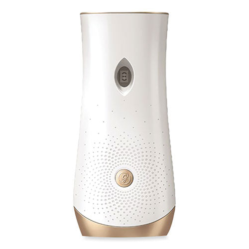 Image of Glade® Automatic Spray Starter Kit, Spray Unit and Refill, White/Gold, Cashmere Woods