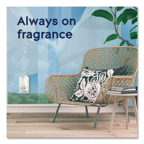 Image of Glade® Plugin Scented Oil, Clean Linen, 0.67 oz, 2 Warmers and 6 Refills/Pack