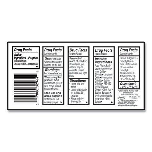 Image of Dial® Professional Gold Antibacterial Liquid Hand Soap, 2 oz, 144/Carton