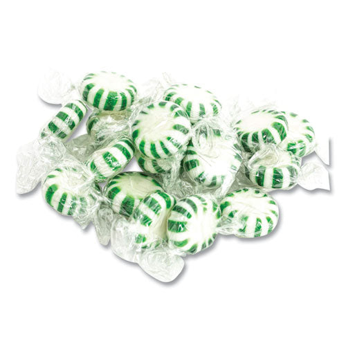 Image of Office Snax® Candy Assortments, Spearmint Candy, 1 lb Bag