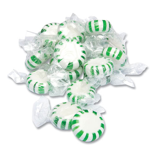 Image of Office Snax® Candy Assortments, Spearmint Candy, 1 lb Bag