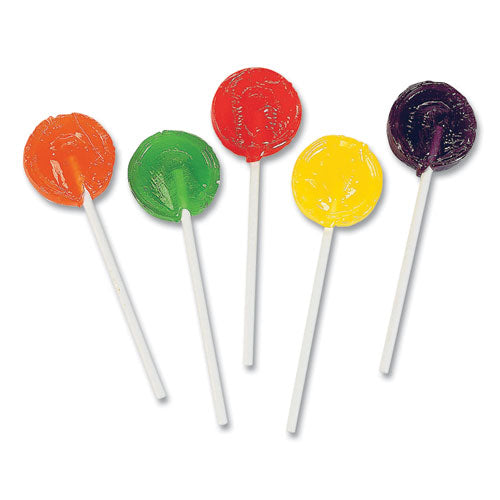 Image of Office Snax® Lick Stix Suckers, Randomly Assorted Flavors, 1.85 lb/Bag