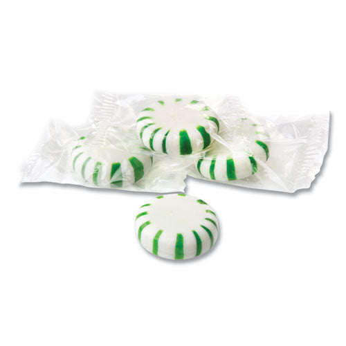 Image of Office Snax® Candy Assortments, Spearmint Candy, 1 lb Bag