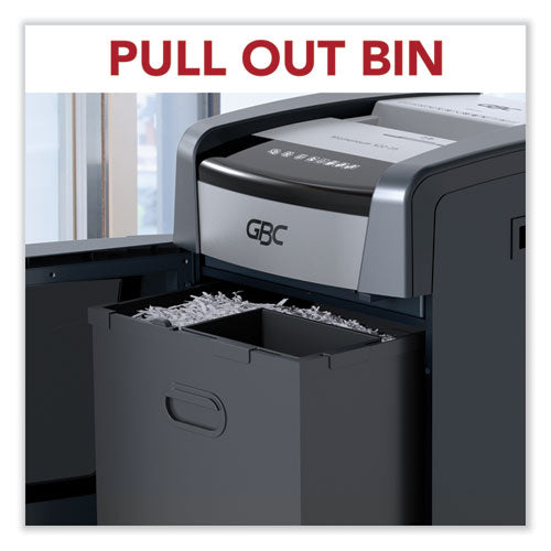 Image of GBC® Momentum X22-23 Micro-Cut P-4 Anti-Jam Shredder, 22 Manual Sheet Capacity