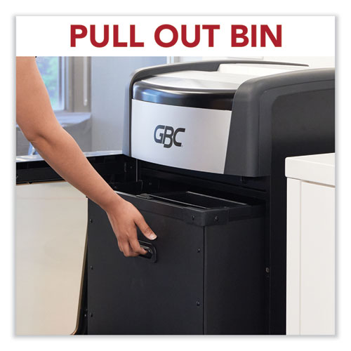 Image of GBC® Momentum X26-32 Micro-Cut P-4 Anti-Jam Shredder, 26 Manual Sheet Capacity