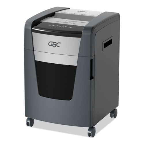 Image of GBC® Momentum X18-12 Micro-Cut P-4 Anti-Jam Shredder, 18 Manual Sheet Capacity