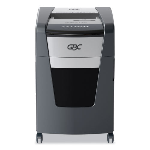 Image of GBC® Momentum X18-12 Micro-Cut P-4 Anti-Jam Shredder, 18 Manual Sheet Capacity