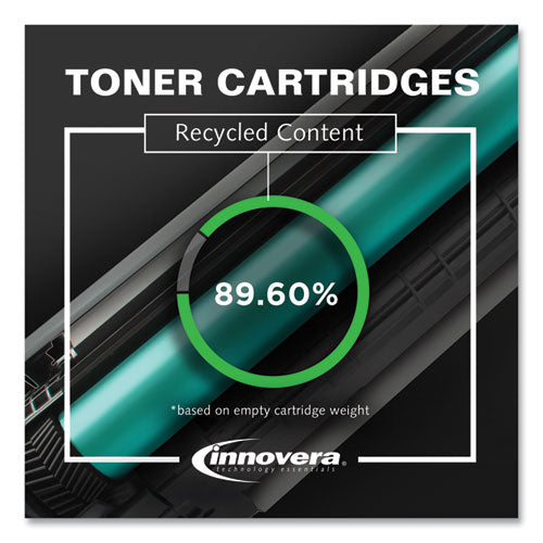 Image of Innovera® Remanufactured Black Extended-Yield Toner, Replacement for 81A (CF281AJ), 18,000 Page-Yield