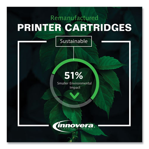 Image of Innovera® Remanufactured Black Extended-Yield Toner, Replacement for 81A (CF281AJ), 18,000 Page-Yield