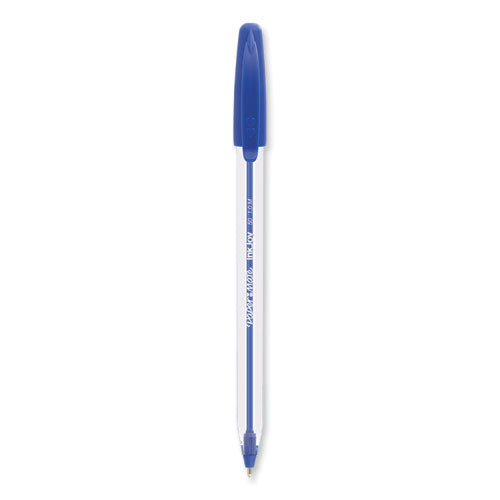 Image of Paper Mate® InkJoy 50ST Ballpoint Pen, Stick, Medium 1 mm, Blue Ink, Clear Barrel, 60/Pack